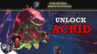 How to unlock ACRID  new Risk of Rain 2 survivor [upl. by Chae733]