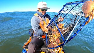 SURVIVING THE ELEMENTS for a LIMIT of DUNGENESS CRAB [upl. by Aikas]