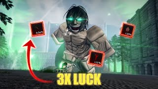 15 Aberrant raids WITH 3X LUCK  Attack on Titan Revolution [upl. by Ris]