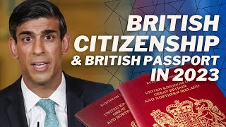 HOW TO GET BRITISH CITIZENSHIP AND A BRITISH PASSPORT IN 2023  NATURALISATION APPLICATION 2023 [upl. by Nnahs]