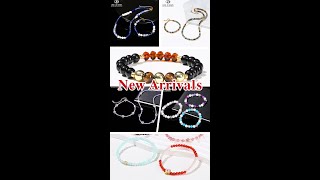 New Arrivals  New Wholesale High Quality Gemstone Bracelet and Necklace  LINK JD GEMS [upl. by Analla980]