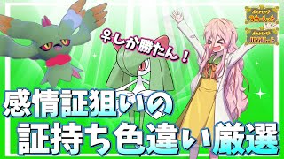 【SV色証厳選】相棒の色違い感情証が欲しい！なら厳選するしかないじゃない！パート04 [upl. by Royce567]