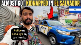 POLICE Saved Us from Kidnapping in EL Salvador 🇸🇻 [upl. by Livi]