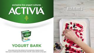 Activia Yogurt Bark recipe [upl. by Kayle]