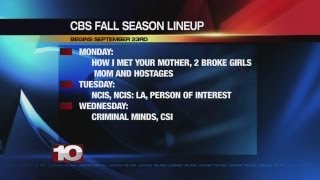 CBS fall lineup [upl. by Hnaht]