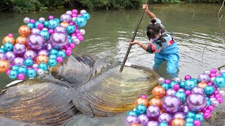 🎁Uncharted Waters Reward Explorer Girl Nets Massive Mutant Clam Housing Glimmering Pearl Hoard [upl. by Prowel]