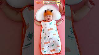 Want to Ensure a Perfect Head Shape The AntiFlat Head Baby Headrest Makes It Easy baby babycare [upl. by Negam]