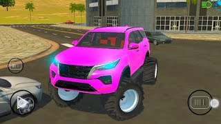 India bike fortuner car game 3D player bade tyre wali fortuner car [upl. by Leola]