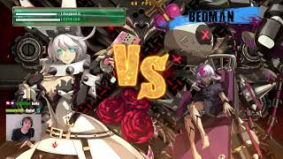 Lotus Bedman High Level Matches  Guilty Gear Xrd [upl. by Wolfgram]