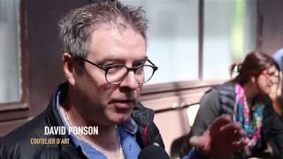 Coutellia 2018  Rencontre avec David Ponson artisan coutelier à Thiers 63 [upl. by Ernestine]