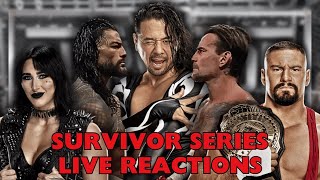 My Survivor Series 2024 LIVE Reaction [upl. by Hardner]