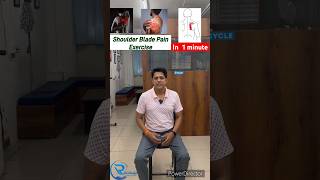 Shoulder blade Painscapular pain exercise Exercise for upper back painshoulderbladescapularpain [upl. by Nnayd]