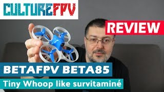 BetaFPV Beta85 Review  Tiny whoop brushed drone [upl. by Meehar]