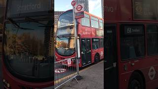 Arriva DW494 at Stratford Bus Station londonbus [upl. by Ihcehcu]