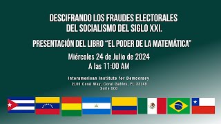 Descifrando los fraudes electorales del Socialismo del Siglo XXI [upl. by Blair]