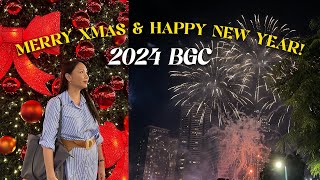 BGC 2024 NEW YEARS EVE COUNTDOWN MANILA  FILIPINO Vlog [upl. by Grote]