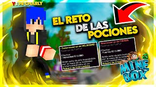 EL RETO de las POCIONES  FullPvP Minebox [upl. by Eiramanit]