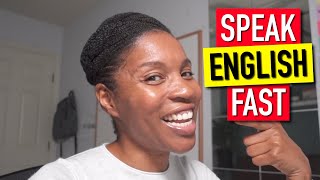 Speak English Fast About any Topic in 3 Easy Steps [upl. by Epilihp658]