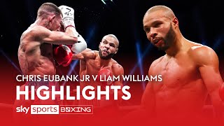 FOUR knockdowns amp a showboat finish ✨ Chris Eubank Jr vs Liam Williams  Highlights [upl. by Oren]