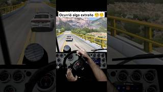 Le ocurrió algo extraño a ese auto 🧐🤨 truck simulator trailer american camion [upl. by Outlaw175]