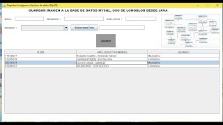 GUARDAR IMÁGENES A LA BASE DE DATOS MYSQL DESDE JAVA parte I [upl. by Panayiotis205]