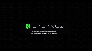 Cylance vs Hacking Exposed Obfuscation and Weaponization [upl. by Nonnahs]