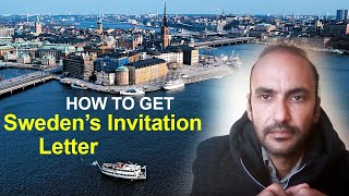 Sweden invitation letter How to get Swedens invitation easily [upl. by Ibrik]