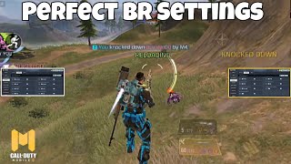 PERFECTLY BALANCED SENSITIVITY SETTINGS  CODM BR SETTINGS IN 2024 [upl. by Nedearb]