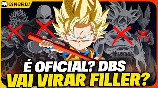 É OFICIAL DRAGON BALL SUPER VIROU FILLER DAIMA AGORA É CANÔNICO [upl. by Moyer]