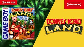 Donkey Kong Land – Game Boy – Nintendo Switch Online [upl. by Aleyam]