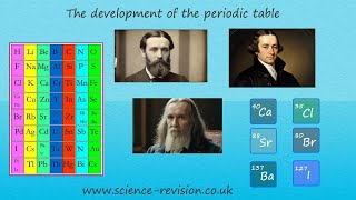 GCSE science and chemistry 91 The development of the periodic table of elements [upl. by Orazio]