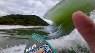 POV Skimboarding BEST WEDGE in the World [upl. by Sidon]