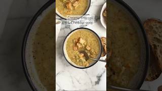 Creamy broccoli amp Cheddar soup recipe [upl. by Brotherson]