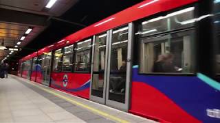 DLR train Canning town [upl. by Teloiv939]