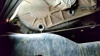 Howto Drain and Fill  Flush a Transfer Case  1997 Ford F250 [upl. by Nahtanohj694]