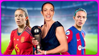 Aitana Bonmati Wins The Best FIFA Womens Player Of 2023 [upl. by Minier]