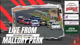 CMMCS LIVE from Mallory Park Saturday 18th May [upl. by Yecats]