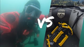 Scuba Diver VS ROV Who finds more treasure [upl. by Chamkis]