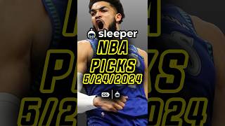 Best NBA Sleeper Picks for today 524  Sleeper Picks Promo Code [upl. by Auqenahs]