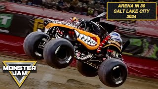 Salt Lake City January 7 2024  Arena in 30  Monster Jam [upl. by Moriyama]