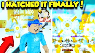 I FINALLY HATCHED MY FIRST MYTHICAL PET IN PET SIMULATOR X Roblox [upl. by Humpage]