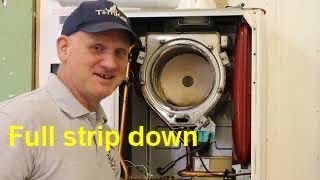 Whats inside a glow worm cxi 30 full strip downrepair and review of the combination boiler [upl. by Ahsile]