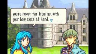 Fire Emblem The Sacred Stones  Eirika amp Innes Support [upl. by Battiste296]