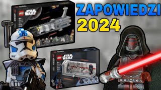 NIESAMOWITE ZAPOWIEDZI LEGO STAR WARS 2024 [upl. by Tcideneb]