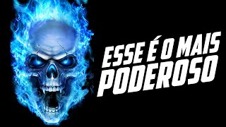 O MOTOQUEIRO FANTASMA AZUL É MUITO FORTE  TUDO SOBRE DANNY KETCH E O ANJO ZADKIEL DA MARVEL COMICS [upl. by Kram]