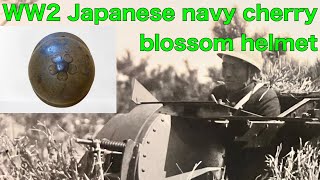 WW2 Japanese navy cherry blossom helmet [upl. by Robena538]