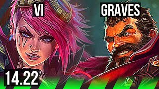 VI vs GRAVES JGL  KR Master  1422 [upl. by Imim532]