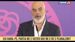 LIVE Mblidhet Asambleja Kombëtare e PS flet kryeministri Edi Rama Fitojmë zgjedhjet në 2025 [upl. by Ardnahcal]