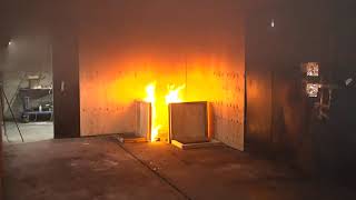 iMist™ Fire Suppression Live Fire Test [upl. by Higbee]