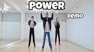 Power  Line Dance DemoEasy Intermediate [upl. by Parfitt]